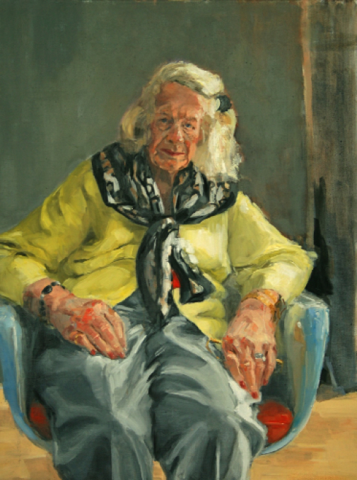 Laverne - oil on canvas 
36"H x 24"W
