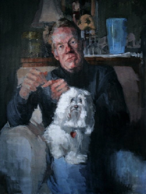 Eric - oil on canvas
36"H x 24"W
