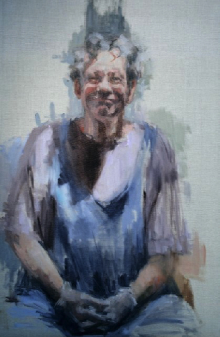 Joy - oil on canvas 
36"H x 24"W
